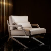 designed armchair