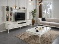 Art White TV Unit