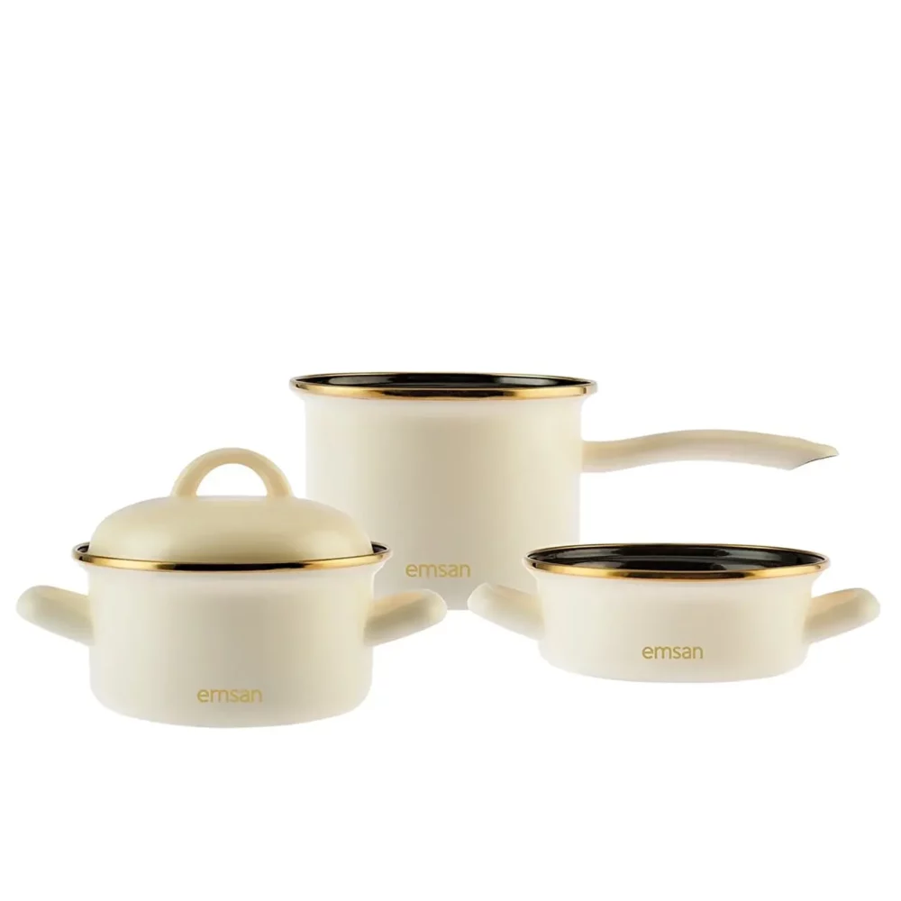 Emsan - Tosca 3-Piece Midi Pot Set