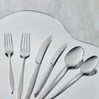 Karaca Kai 84-Piece 12-Person Cutlery Set