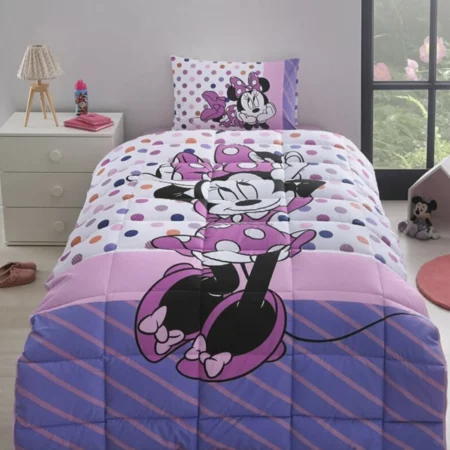 Özdilek - Disney Minnie Mouse Trend Licensed Single Sleeping Set Fitted Bed Sheet