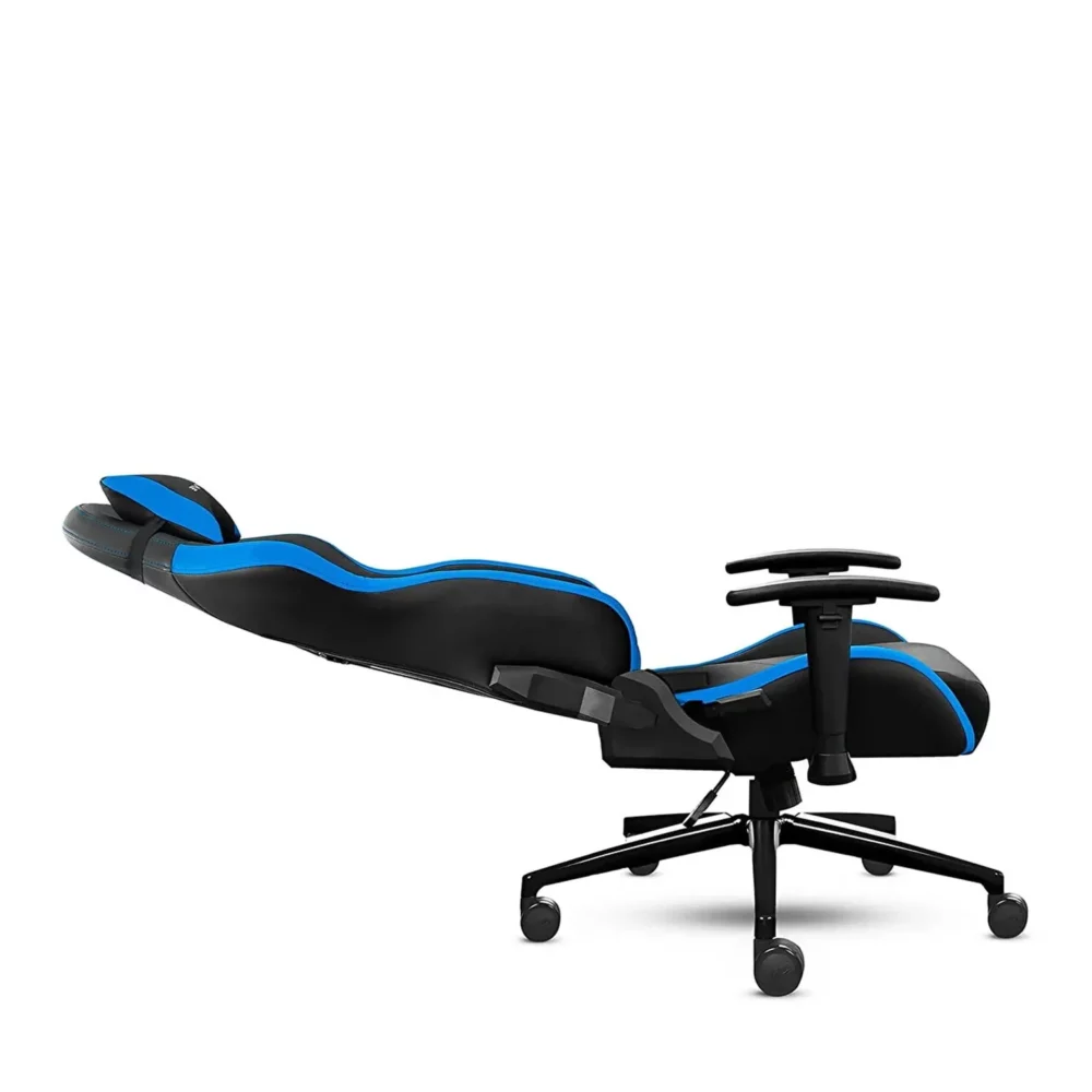 XDrive - 15-Piece Professional Gaming Chair Blue-Black