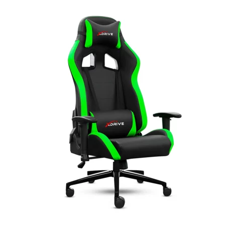 XDrive - 15-Piece Professional Gaming Chair Green-Black