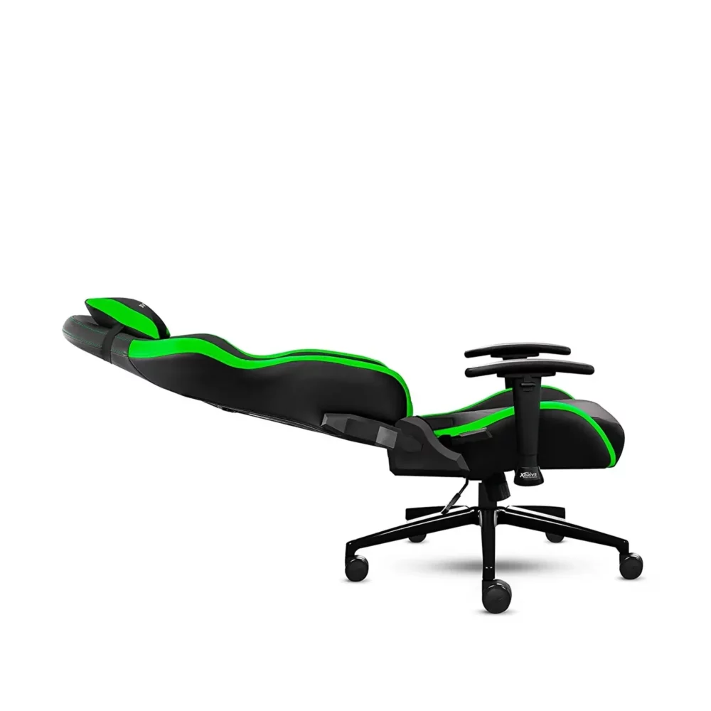 XDrive - 15-Piece Professional Gaming Chair Green-Black