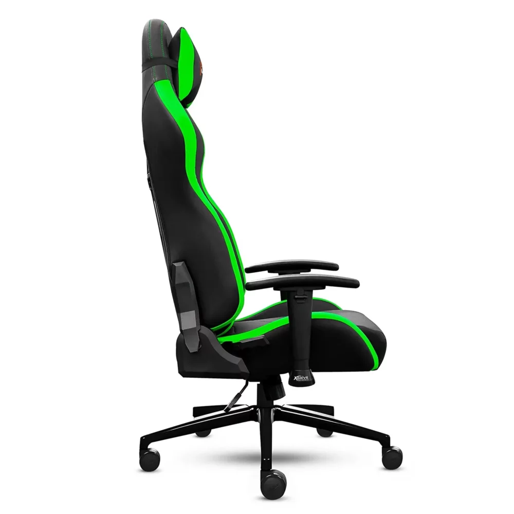 XDrive - 15-Piece Professional Gaming Chair Green-Black