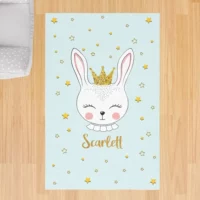 Bebemotto - Princess Rabbit, Round Children's Room Rug